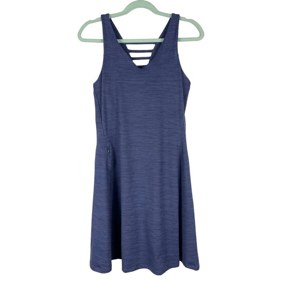 Toad & Co Tech Tomboy Tank Dress Periwinkle Blue Small Outdoors Athletic - Picture 1 of 9